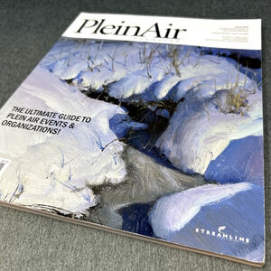 Plein Air Magazine January 2016 Painting Artists Magazine Josh Clare Oil Pastel